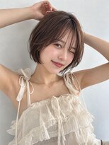 ワゴンバイアフロート(Wagon by afloat) 池袋20代30代髪質改善カラー小顔丸みショートボブ顔周り艶髪