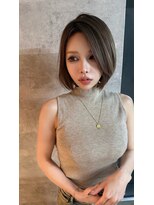 ラルガ 城野店(Raruga)&nbsp;大人ボブ/黒髪/小顔/アッシュカラー