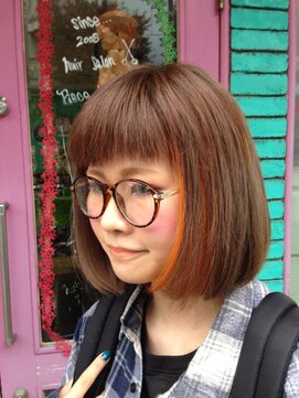 ピエスデシュブー(piece des cheveux) サニーオレンジグレージュ