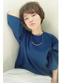 ふんわりやわらかショートボブ【RENJISHI】