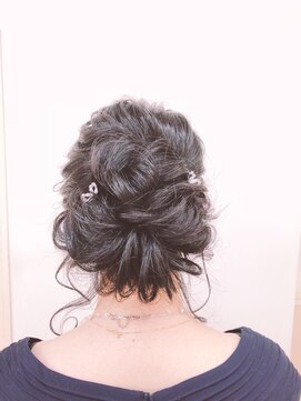 ヘアメイク リーフ 茂原店(HAIRMAKE Leaf) 結婚式ヘアアレンジ