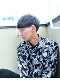 無造作グレイショート