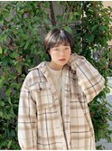大人可愛いショートボブ【池袋東口/chara池袋/AVEDAカラー】＊