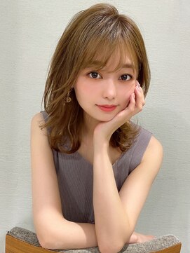 アフロート エル 錦糸町(AFLOAT L) LallYou 錦糸町【井上】ローライトで作る愛され小顔ミディ