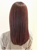ピンクグレージュ×髪質改善トリートメント