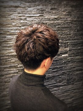 プレミアムバーバー 原宿店(PREMIUM BARBER produce by HIRO GINZA) ダークブラウンマッシュ