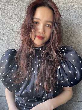 ルタ(LuTa by siesta＆LiCO) LuTa☆吉祥寺ニュアンスカール×ピンクブラウン