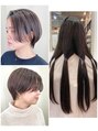 クオート(quoit) ヘアドネーション実績多数。似合わせショート・ボブ・ウルフ