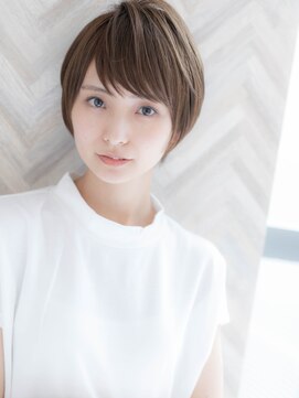 ローマ ギンザ(ROMA Ginza) 【ROMA銀座】美肌アッシュブラウン/ナチュラル大人ショートヘア