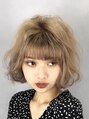 アイティーバイアルバム 松戸店(IT by ALBUM) ハイトーンもお任せください。可愛くします。［ブリーチ]