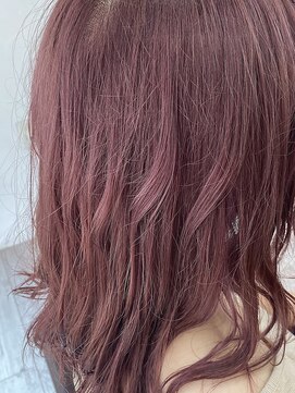 ヘアデザイン マノス(hair design mano's) ピンクベージュ/フレンチガーリー