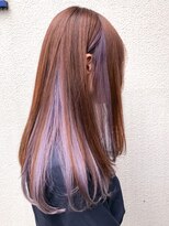 アール 西新井店(ar) 人気インナーイヤリングカラー×透け感ラベンダー 西新井アール