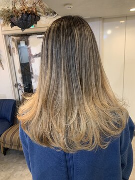 ヘアスタジオニコ(hair studio nico...) ハイライトグラデーション