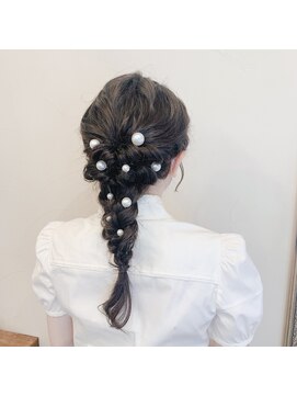 ファヴォリ(favori) 【favori自由が丘】編みおろしパーティーアレンジ♪