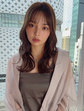 フォルテ ギンザ(FORTE GINZA) オルチャンヘアワンホンヘアくびれ艶髪ふんわりカールミディ