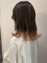 セルカ 新宿(CERCA)&nbsp;オレンジグラデーション裾カラー【CERCA新宿】