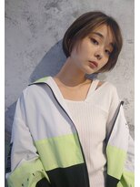 エムスラッシュ アヴェダ 自由が丘(M.SLASH AVEDA)&nbsp;大人ショート/カーキベージュ/マロンベージュ/似合せカット