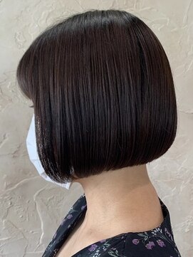 美容室 ホーム オアシス店(home) 前下がりボブ