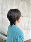 マリーンで作る透明感カラーとウルフカット