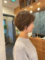 ロンドプロフィール 浦和(Lond profil) 浦和ショートヘアショートカット白髪ぼかし白髪染めボブ40代50代