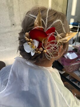 ガルボ ヘアー(garbo hair) 卒業式セット卒業式ヘア高知美容院10代20代