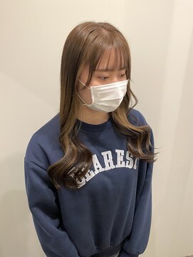 ユニコ(unico) イヤリングカラー/ブラウンベージュ