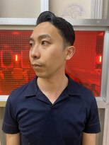 メリケンバーバーショップ トーキョー(MERICAN BARBERSHOP TYO)&nbsp;ハイライト/マッシュパーマ/ウルフ/アッシュブラック230