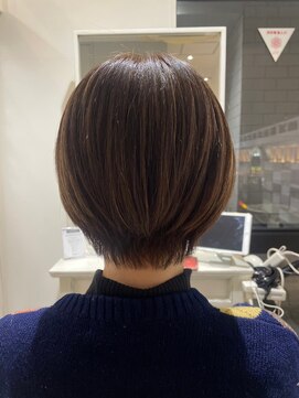 ルシードスタイル グローバルディー 稲毛店(LUCIDO STYLE GLOBAL.D) 丸みショート/小顔カット【稲毛】