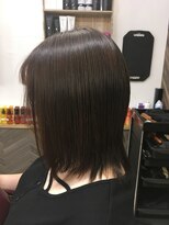 ヘアメイクゼロ 坂戸駅前店(hairmake zero) トキオトリートメント×縮毛矯正で艶さら髪に