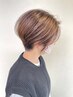 カット＋N.カラー＋ヘッドスパ(10分)白染＋￥500/腰下＋2000
