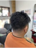 なんちゃってツーブロックさっぱりフェード