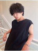 波巻きパーマ/波巻きスパイラル