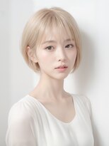 パット(PATTO)&nbsp;【PATTO】ハイトーンカラーショートボブ