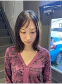 ことりベージュミルクティーベージュシースルーカラー大人可愛い