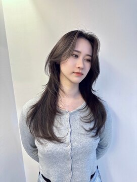 リー 四ツ橋(Lee) 韓国ヘア/レイヤーカット/デジタルパーマ/レイヤー/髪質改善