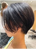 大人可愛いハンサムショート