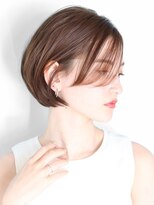 インセプション 銀座(INCEPTION) ショート・ボブ/白髪ぼかし/ハイライト/絶壁解消/30代/40代/50代