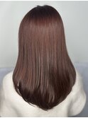 ピンク強めブラウン♪