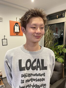 ギルド(guild.) ベージュスパイキーショート