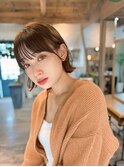 20代30代40代ナチュラルボブ顔周りボブ大人ショートボブ顔周り
