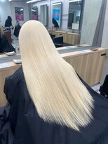 ペレ 渋谷(PELE)&nbsp;くびれヘア/アプリコットオレンジ/夏のヘアアレンジ/渋谷