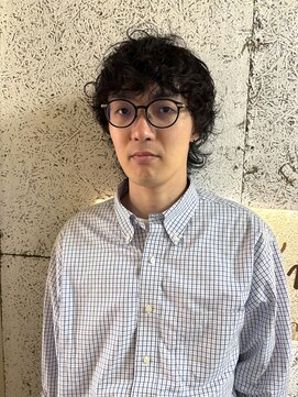 リンネ(Lin'ne) クセ毛風マッシュウルフパーマ