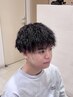 【学割U24】カット+ツイストスパイラルパーマ ¥13750→¥12100