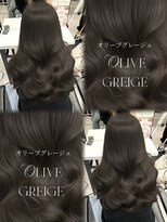 アマトウキョウスマートサロン(AMA TOKYO×Smart Salon)&nbsp;オリーブグレージュ  アッシュグレージュ  透明感カラー