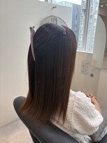 エミュスト(Emuest)&nbsp;髪質改善　ストレート　レイヤーカット　韓国ヘア　心斎橋