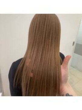 テーラヘアー 南柏店(TELAHAIR) ミルクティーカラー