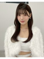 ユーフォリア 新宿店(Euphoria)&nbsp;大人可愛い大人美人ふんわりカール小顔カットショコラアッシュ