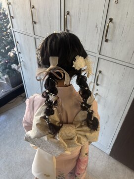 ツイン×編みおろし