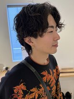 アンプ(amp)&nbsp;センターパート　ツイストスパイラル