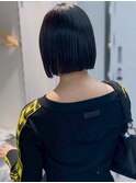 大阪梅田/着物ヘア/大人ガーリー/ダークアッシュ/似合わせカット